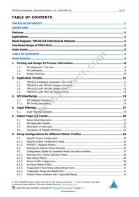 TMC4331A-LA Datasheet Page 3