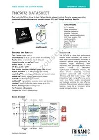 TMC5072-LA-T Datasheet Cover