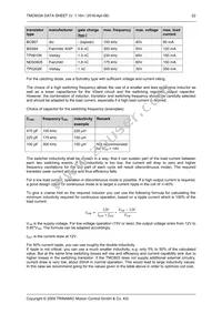 TMC603A-LA Datasheet Page 22