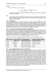 TMC603A-LA Datasheet Page 23