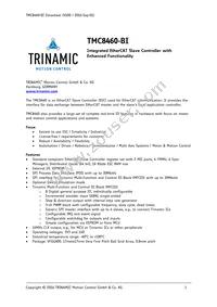 TMC8460-BI Datasheet Cover