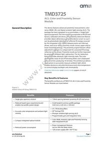 TMD37253M Datasheet Cover