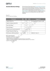 TMD37823 Datasheet Page 6