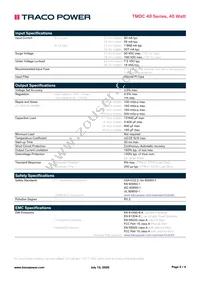 TMDC 40-4811 Datasheet Page 2