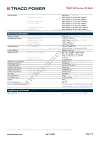 TMDC 60-4811 Datasheet Page 3