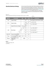 TMG39923-M Datasheet Page 5