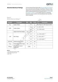 TMG39937 Datasheet Page 5