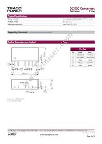 TMH 1205D Datasheet Page 3