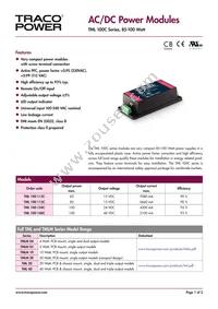 TML 100-148C Datasheet Cover