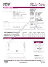 TML 100-148C Datasheet Page 3