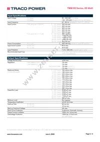 TMM 60148C Datasheet Page 2