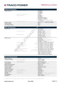 TMM 60148C Datasheet Page 3