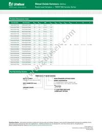 TMOV25SP510M Datasheet Page 6