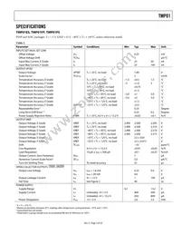 TMP01FS-REEL7 Datasheet Page 3