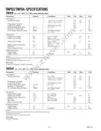 TMP03FRU-REEL7 Datasheet Page 2
