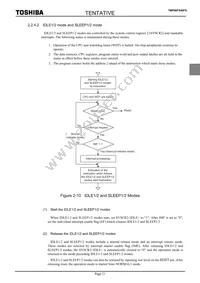 TMP86FS49FG Datasheet Page 23