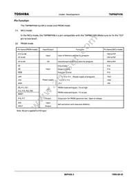 TMP86PH06UG(C Datasheet Page 3