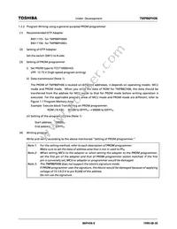 TMP86PH06UG(C Datasheet Page 9