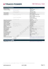 TMR 1-4823SM Datasheet Page 3