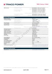 TMR 3-4823HI Datasheet Page 3