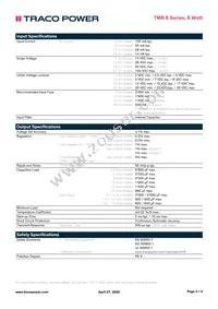 TMR 6-4823 Datasheet Page 2