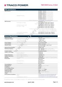 TMR 6-7219WIR Datasheet Page 3