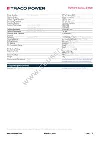 TMV 2-24159HI Datasheet Page 3