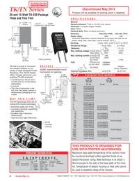 TN15P7K50FE Datasheet Cover