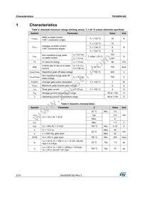 TN1605H-6G-TR Datasheet Page 2