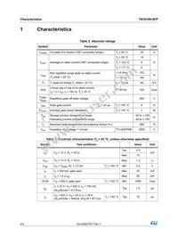TN1610H-6FP Datasheet Page 2