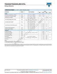 TN2404K-T1-GE3 Datasheet Page 2