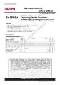 TN5D61A-HB11-E Datasheet Cover