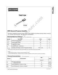 TN6716A Datasheet Cover
