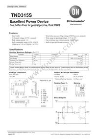 TND315S-TL-2H Datasheet Cover
