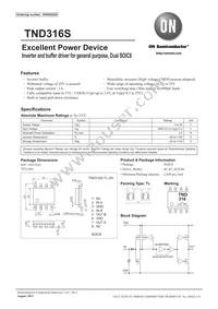 TND316S-TL-2H Datasheet Cover