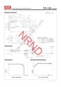 TP-150A Datasheet Page 2