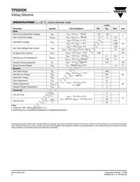 TP0202K-T1-GE3 Datasheet Page 2