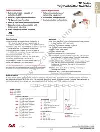 TP21SHZBE Datasheet Cover