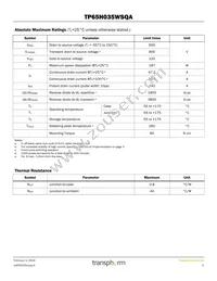 TP65H035WSQA Datasheet Page 2