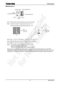 TPC6109-H(TE85L Datasheet Page 2