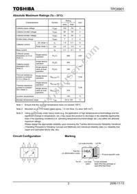 TPC6901(TE85L Datasheet Page 2