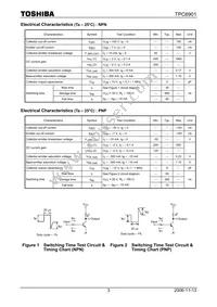 TPC6901(TE85L Datasheet Page 3