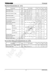 TPC8026(TE12L Datasheet Page 3