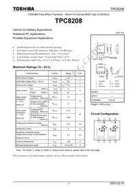 TPC8208(TE12L,Q,M) Cover