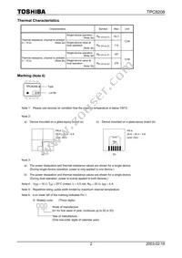 TPC8208(TE12L Datasheet Page 2