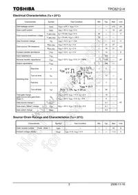 TPC8212-H(TE12LQ Datasheet Page 3