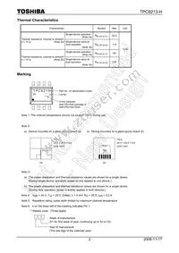 TPC8213-H(TE12LQ Datasheet Page 2