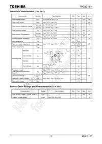 TPC8213-H(TE12LQ Datasheet Page 3