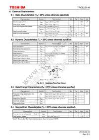 TPC8221-H Datasheet Page 3