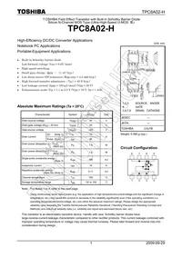 TPC8A02-H(TE12L Datasheet Cover